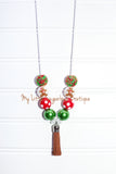 Gingerbread Cord or Tassel Necklace