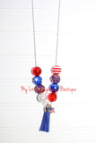 American Beauty Tassel Necklace