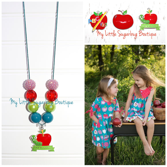 CP Apple of My Eye Pendant Cord Necklace