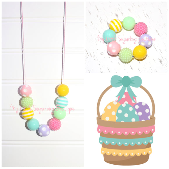 Easter Treats Cord Necklace