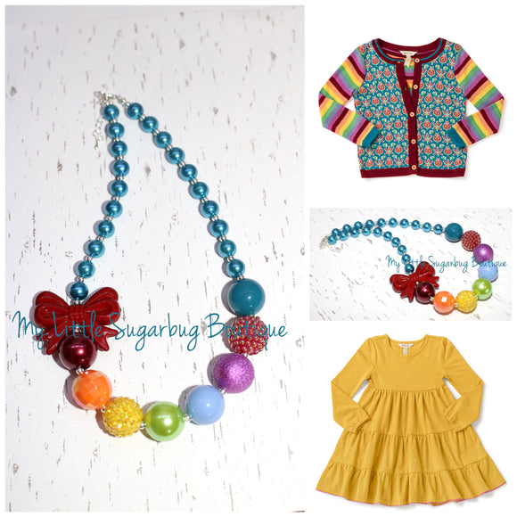 End of the Rainbow MJ Chunky Necklace
