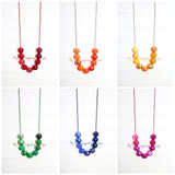 Fall Ombre Cord Necklace-CHOOSE YOUR COLOR