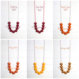 Solid Basics Cord Necklace-CHOOSE YOUR COLOR