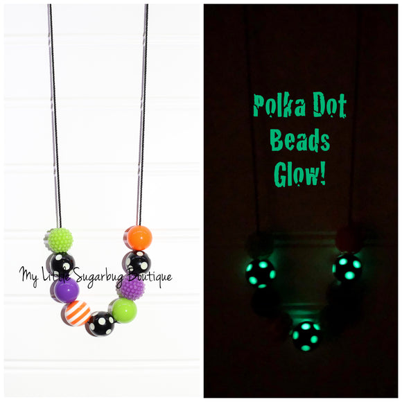 Glowing Halloween Cord Necklace