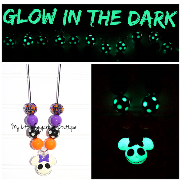 Glowing Mouse Cord Necklace