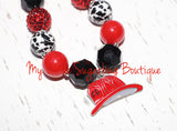 Fireman Hat Chunky Necklace