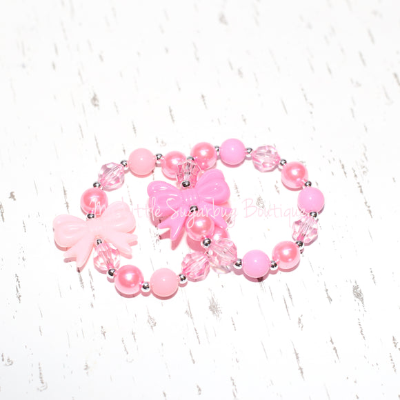 Pink Bitty ReMix Bracelets