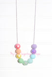 Over the Rainbow Cord or Tassel Necklace
