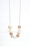 Heart Shimmer Cord Necklace
