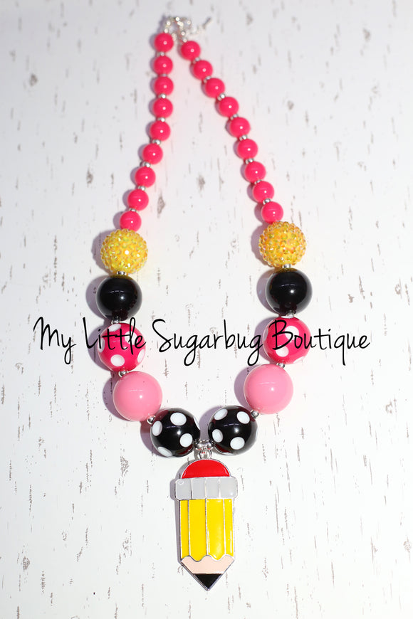 Pencil Chunky Necklace