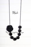 Flower ReMix Fall Cord Necklace-CHOOSE YOUR COLOR