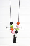 Trick or Treat Witch Cord or Tassel Necklace