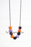 Trick or Treat Pumpkins Cord or Tassel Necklace