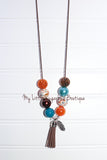 Thanksgiving Day Parade in JADE Cord or Tassel Necklace
