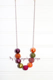 Fall Time Cord Necklace