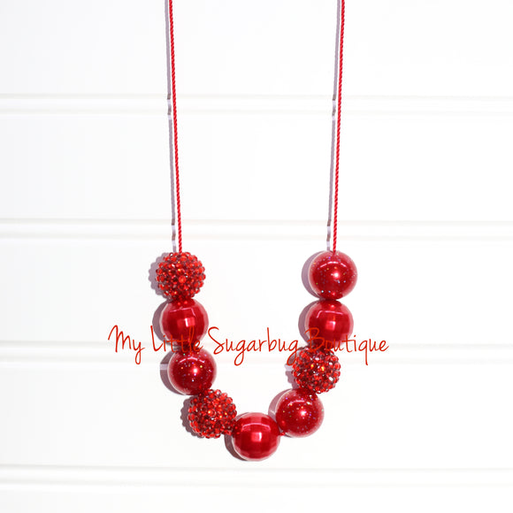 Red ReMix 2.0 Cord Necklace
