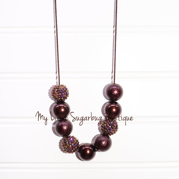 Brown ReMix 2.0 Cord Necklace