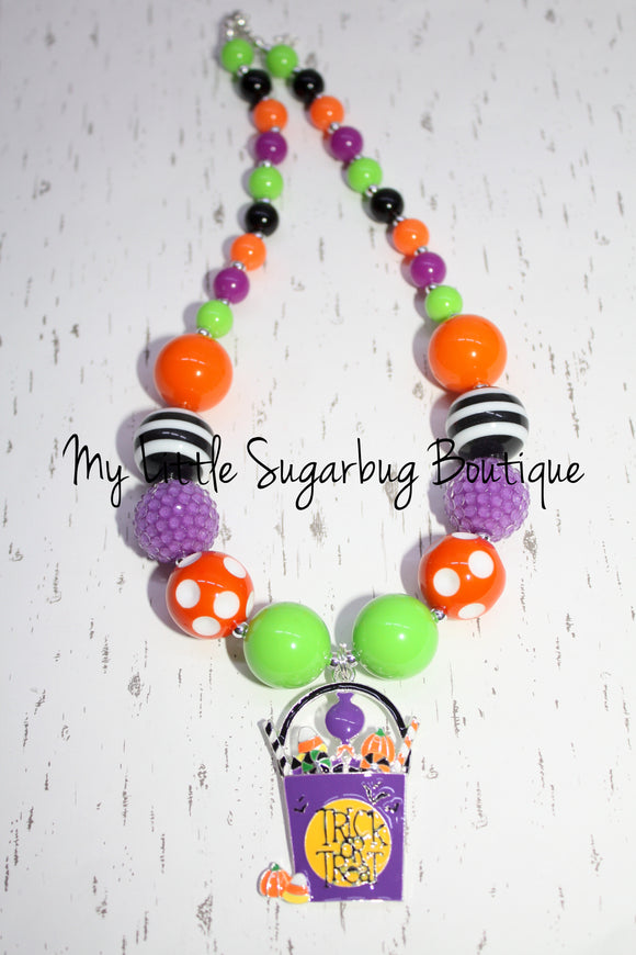 Trick or Treat Chunky Necklace