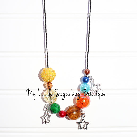 Solar System Cord Necklace