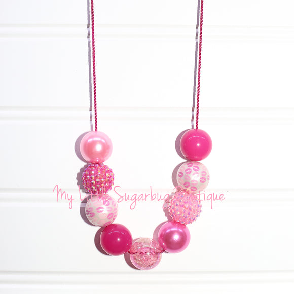 Kiss Me Cord Necklace