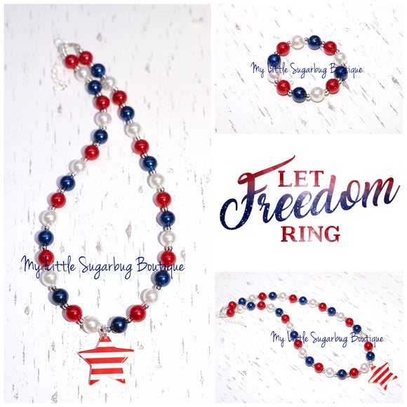 Let Freedom Ring Bitty Necklace
