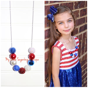 Little Miss Independene Cord Necklace