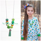 Lucky Rainbows Cord OR Tassel Necklace