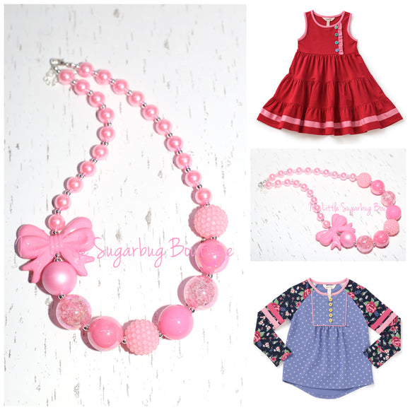 Pink ReMix Chunky Necklace