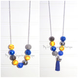 Softball Cord or Tassel Necklace-CHOOSE YOUR COLORS