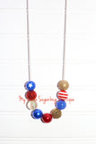 Star Spangled Sweetie Cord Necklace