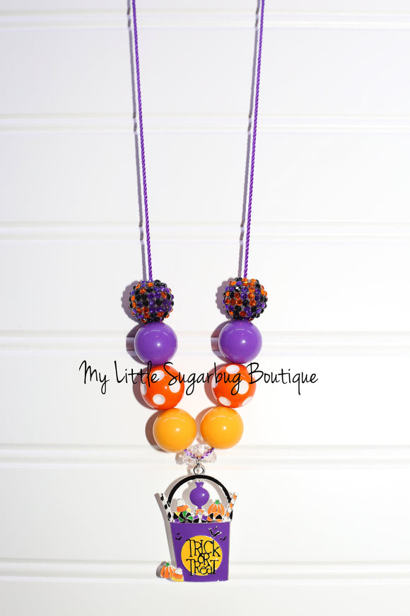 Trick or Treat Cord Necklace