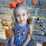 Pumpkin Pie Tassel Necklace