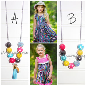 AE Pencil Me in Cord or Tassel Necklace