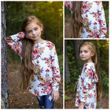 Feathers in Tan Tassel Necklace