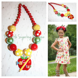 Apple of My Eye Chunky Necklace