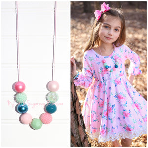 Beauty in Bloom Cord Necklace