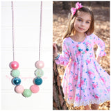 Beauty in Bloom Cord Necklace