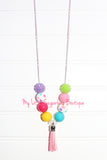 Birthday Surprise Cord or Tassel Necklace