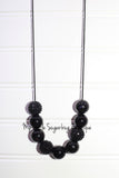 Black ReMix 2.0 Cord Necklace