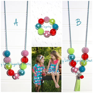 CP Apple of My Eye Cord or Tassel Necklace