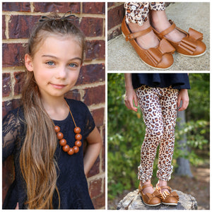 Solid Caramel {Camel} Cord Necklace