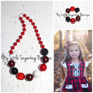 Checking it Twice Chunky Necklace