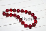 Cherry Cobbler Chunky Necklace