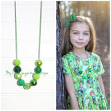 Clover Girl Cord Necklace