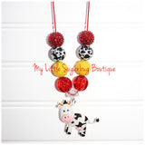 Cow Cord Necklace