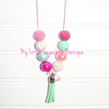 Cupcake Tassel Necklace