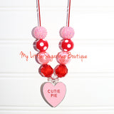 Cutie Pie Cord Necklace