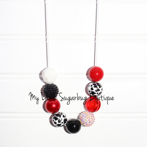 EAT MOR CHIKEN Cord Necklace