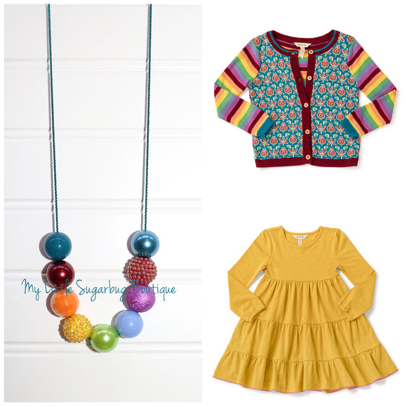 End of the Rainbow MJ Cord Necklace