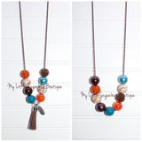 Thanksgiving Day Parade in JADE Cord or Tassel Necklace